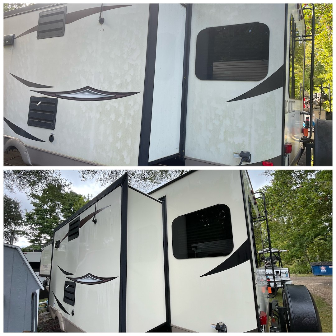 Professional RV Washing in Allegan, MI – DK Wash Pros